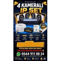 4 Kameralı IP Set 4 Kameralı IP Set